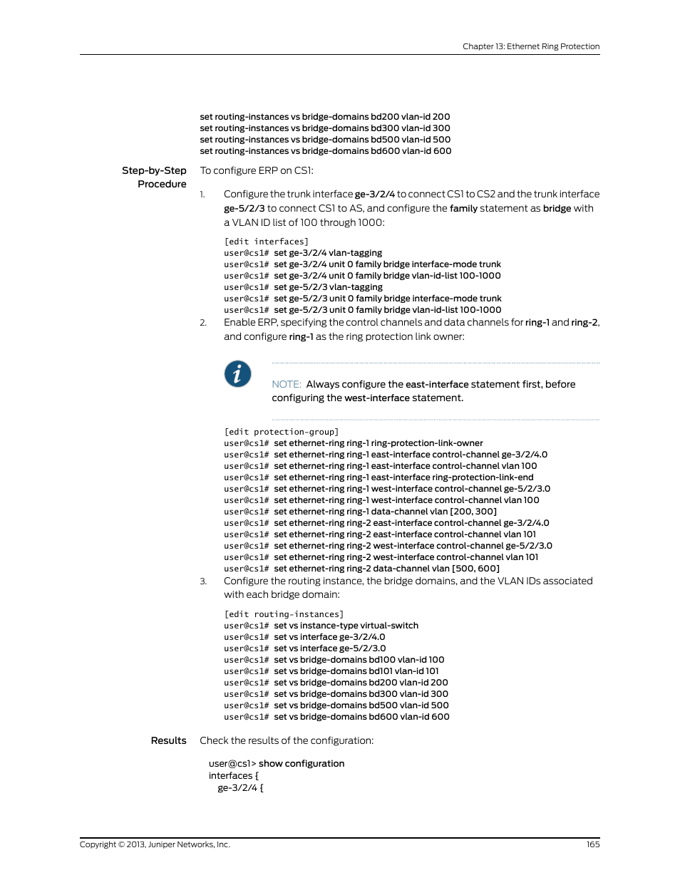 Juniper Networks JUNOS OS 10.4 User Manual | Page 185 / 208