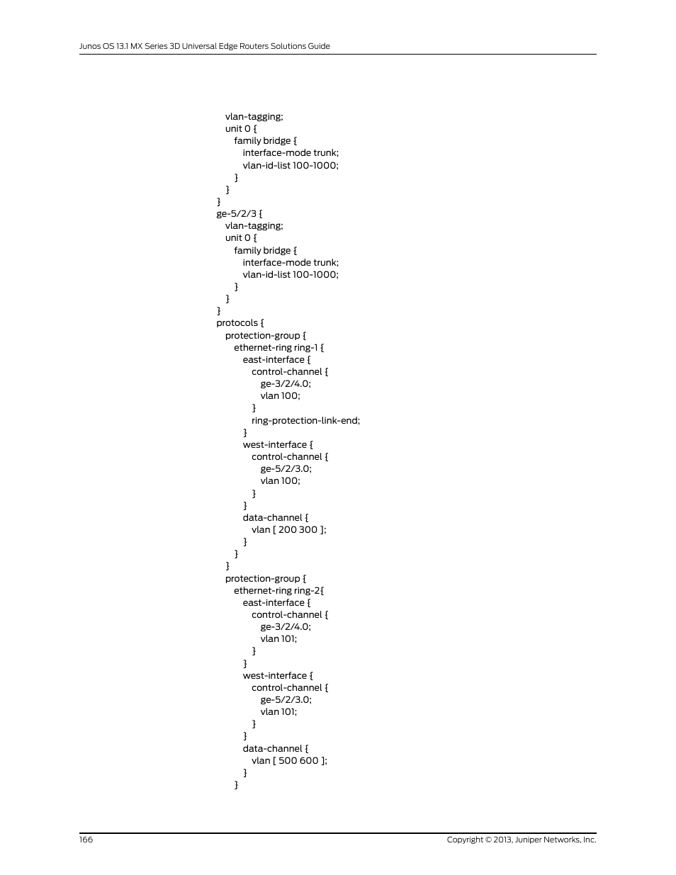 Juniper Networks JUNOS OS 10.4 User Manual | Page 186 / 208