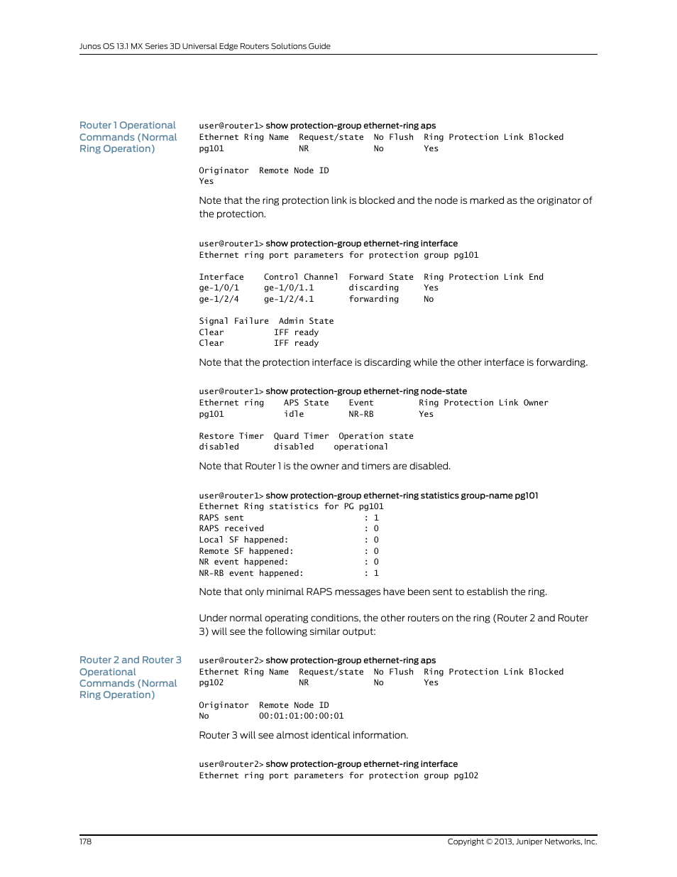 Juniper Networks JUNOS OS 10.4 User Manual | Page 198 / 208