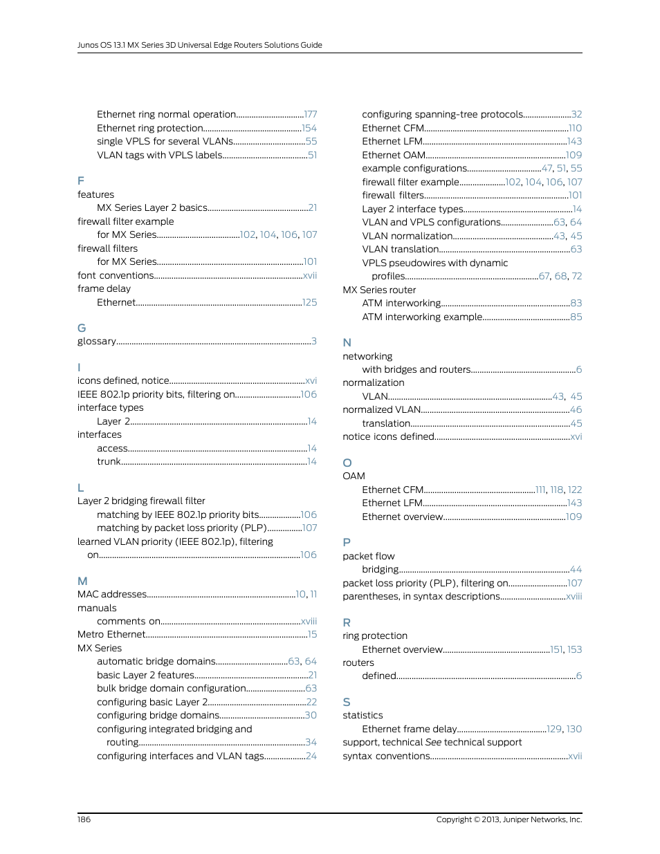 Juniper Networks JUNOS OS 10.4 User Manual | Page 206 / 208
