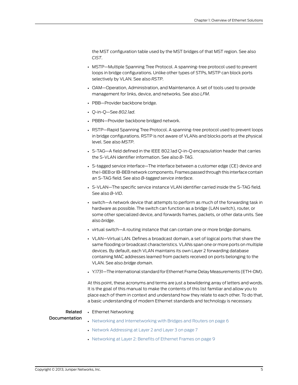 Juniper Networks JUNOS OS 10.4 User Manual | Page 25 / 208