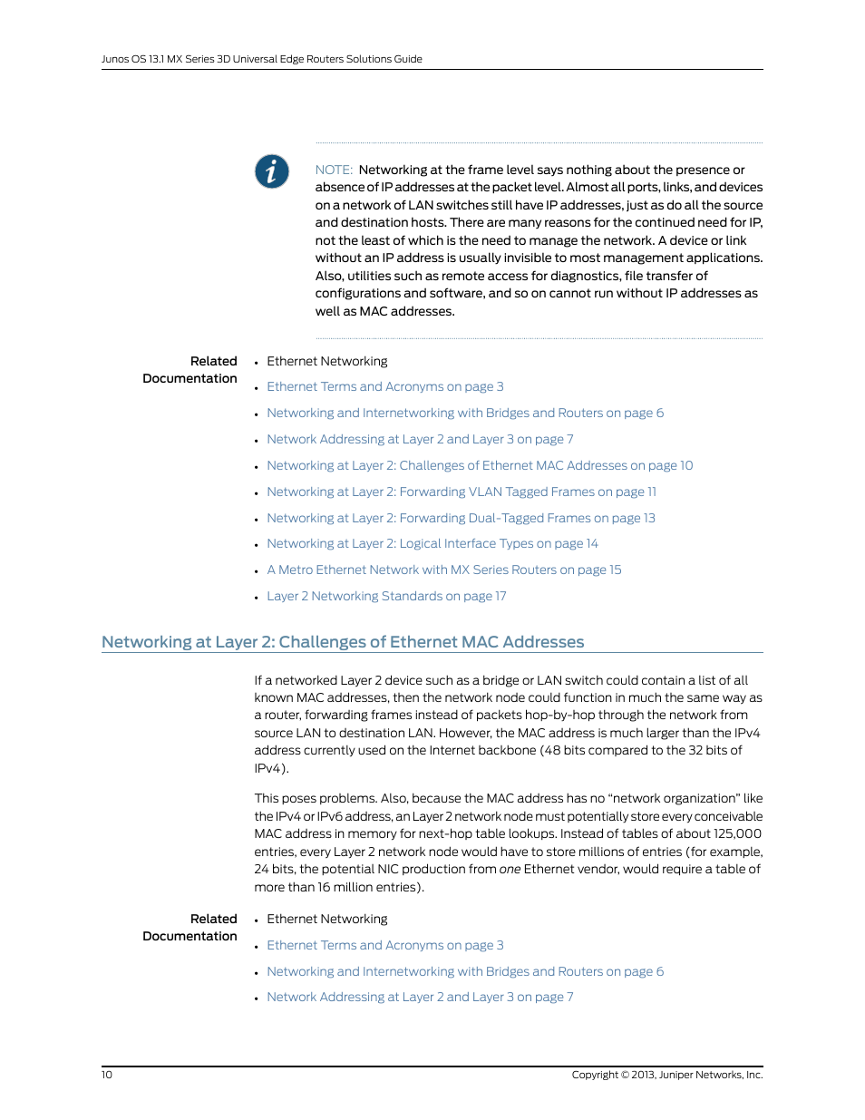 Juniper Networks JUNOS OS 10.4 User Manual | Page 30 / 208