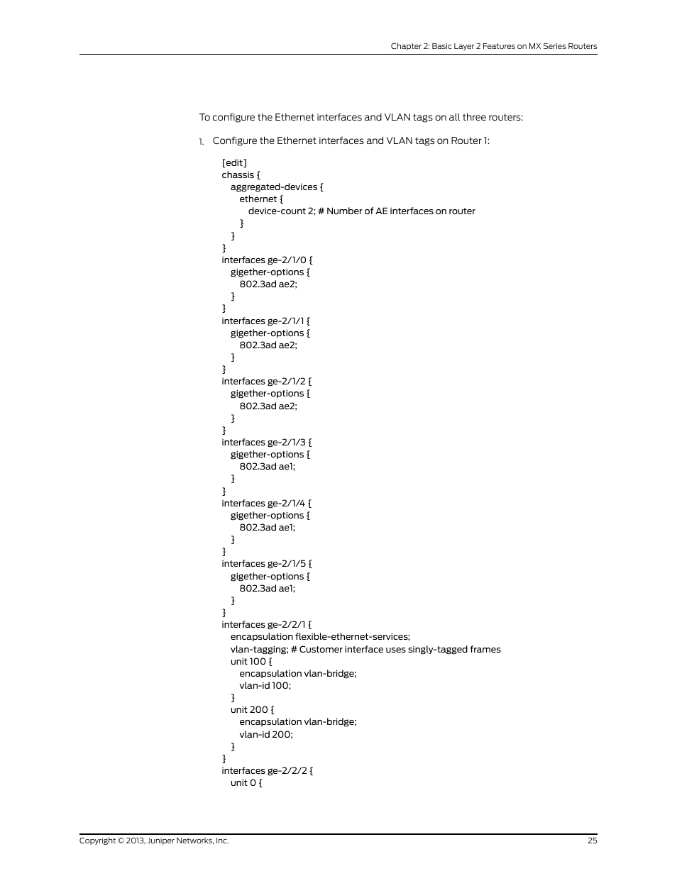 Juniper Networks JUNOS OS 10.4 User Manual | Page 45 / 208