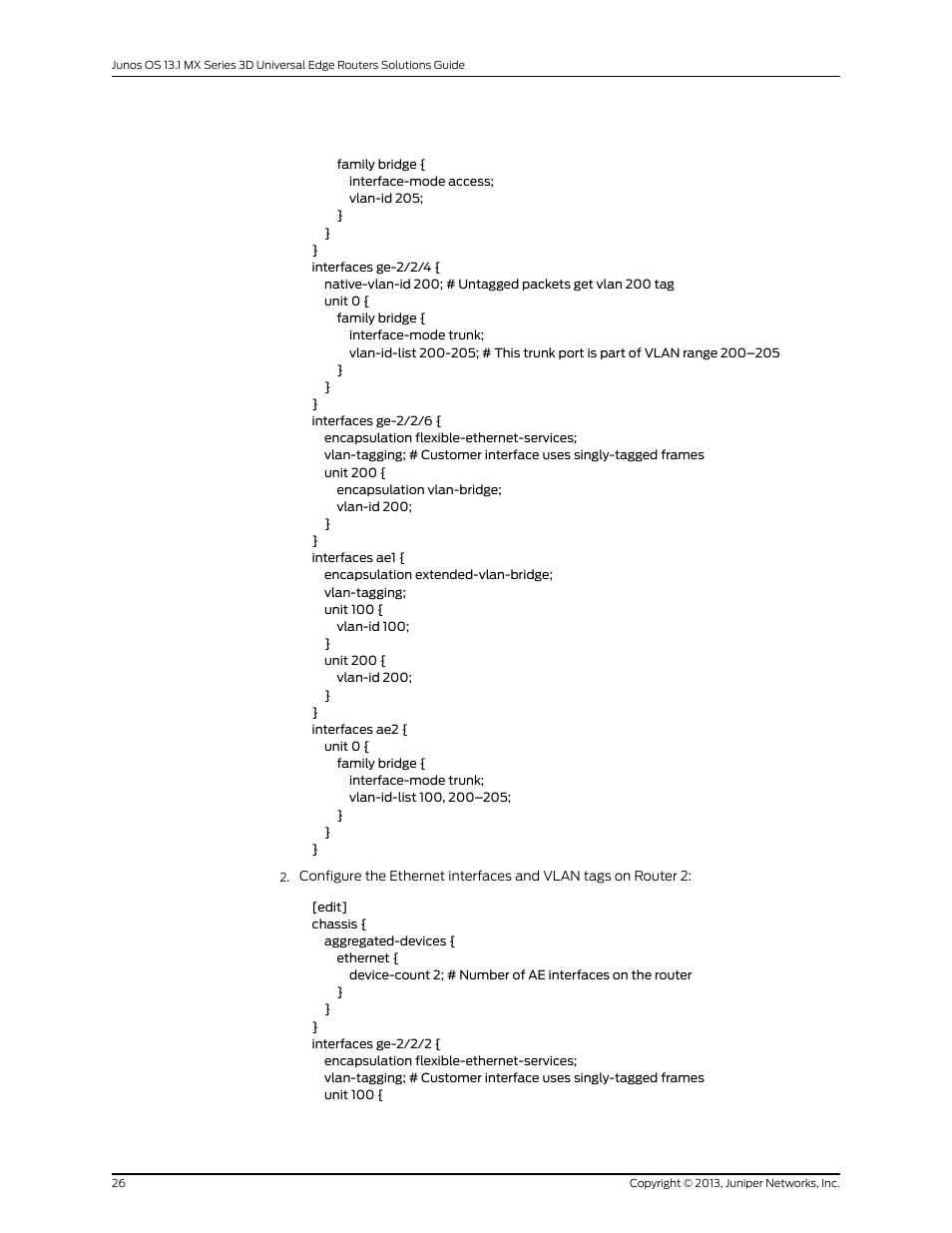 Juniper Networks JUNOS OS 10.4 User Manual | Page 46 / 208