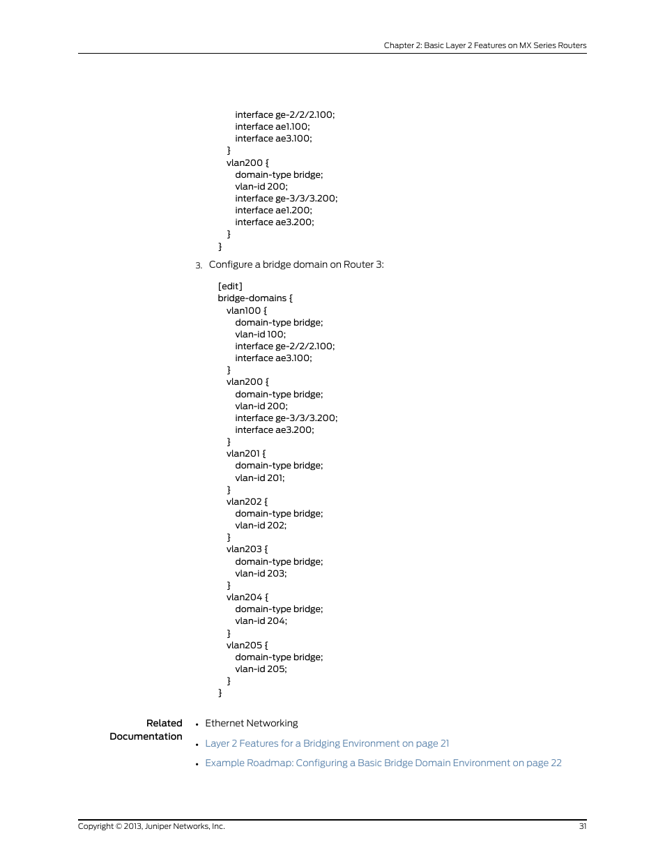 Juniper Networks JUNOS OS 10.4 User Manual | Page 51 / 208