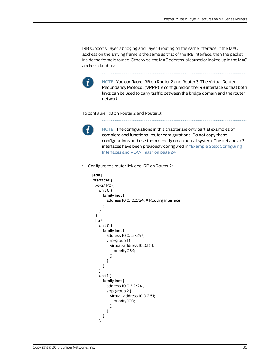 Juniper Networks JUNOS OS 10.4 User Manual | Page 55 / 208