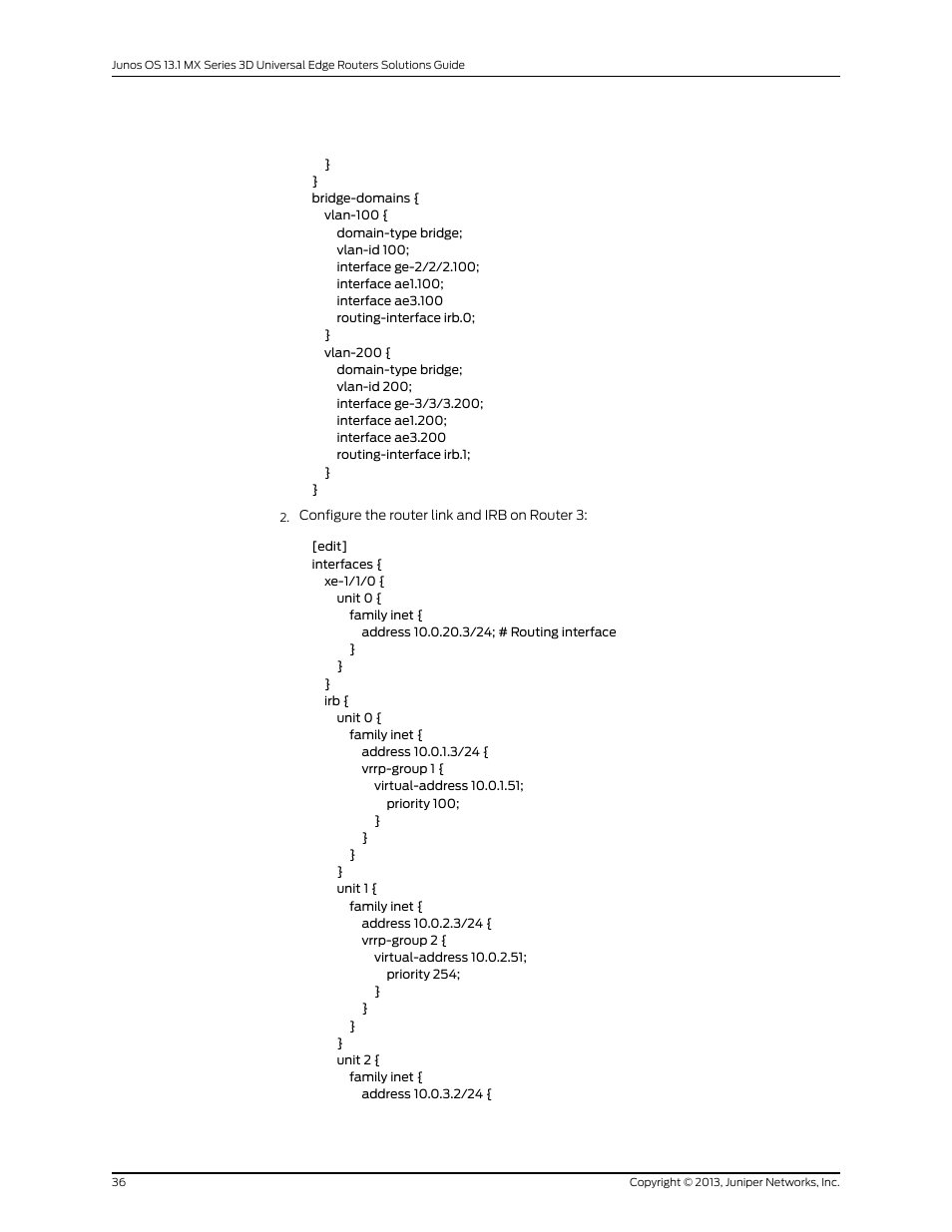 Juniper Networks JUNOS OS 10.4 User Manual | Page 56 / 208