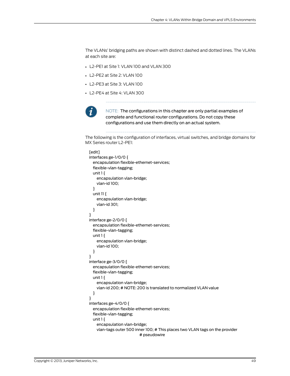 Juniper Networks JUNOS OS 10.4 User Manual | Page 69 / 208