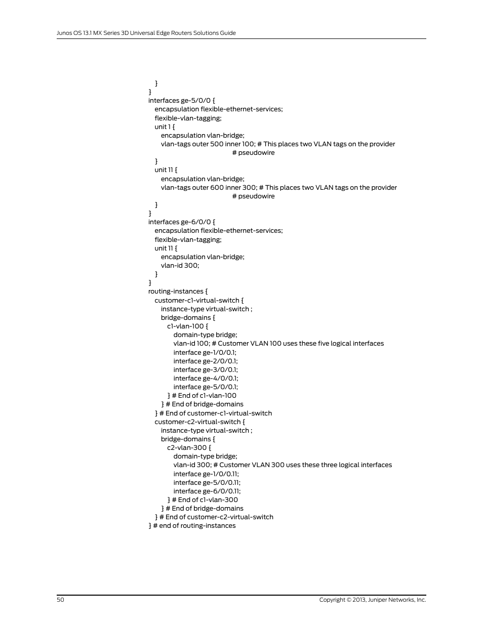 Juniper Networks JUNOS OS 10.4 User Manual | Page 70 / 208