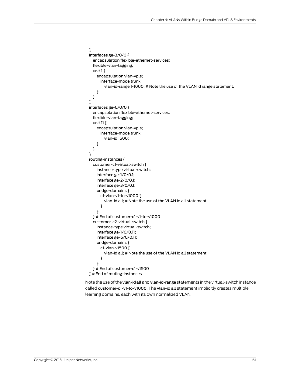 Juniper Networks JUNOS OS 10.4 User Manual | Page 81 / 208
