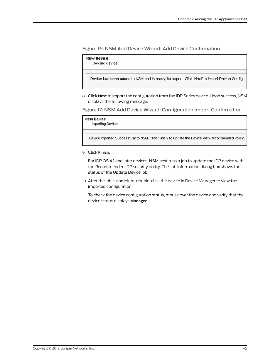 Juniper Networks IDP SERIES IDP250 User Manual | Page 57 / 78