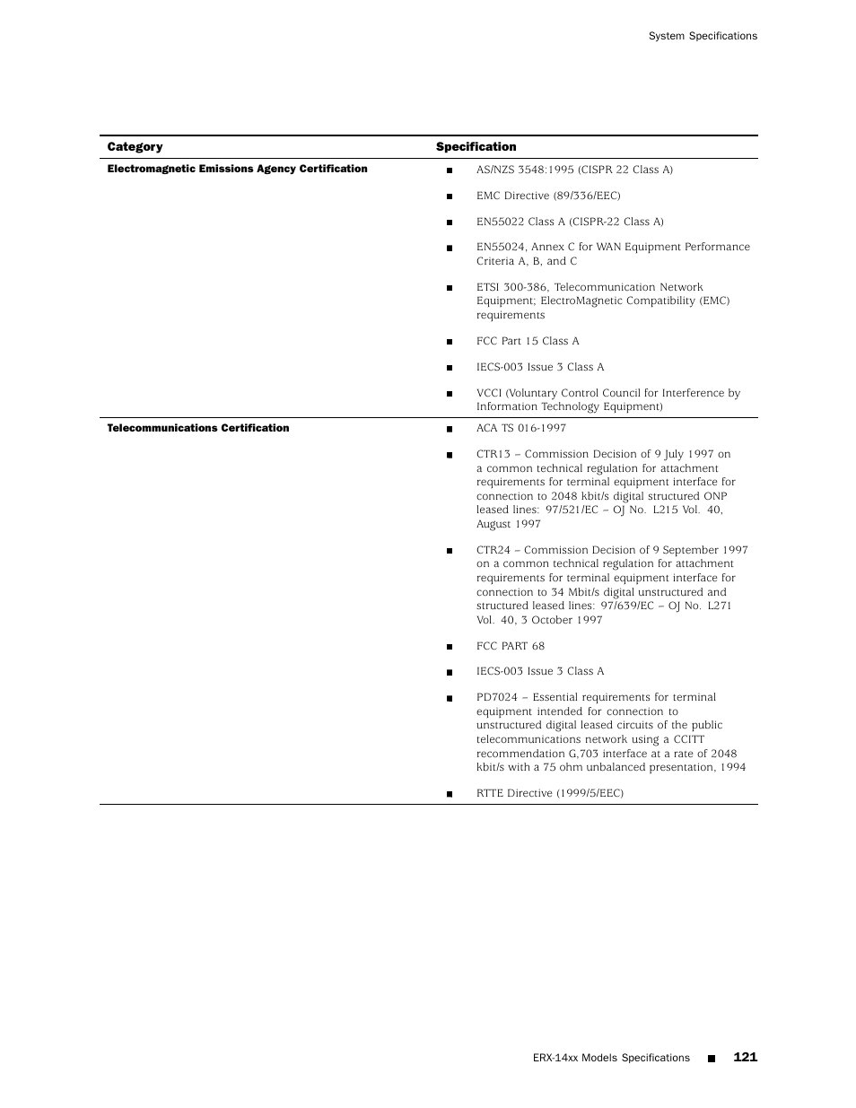 Juniper Networks ERX Hardware 8 User Manual | Page 139 / 183