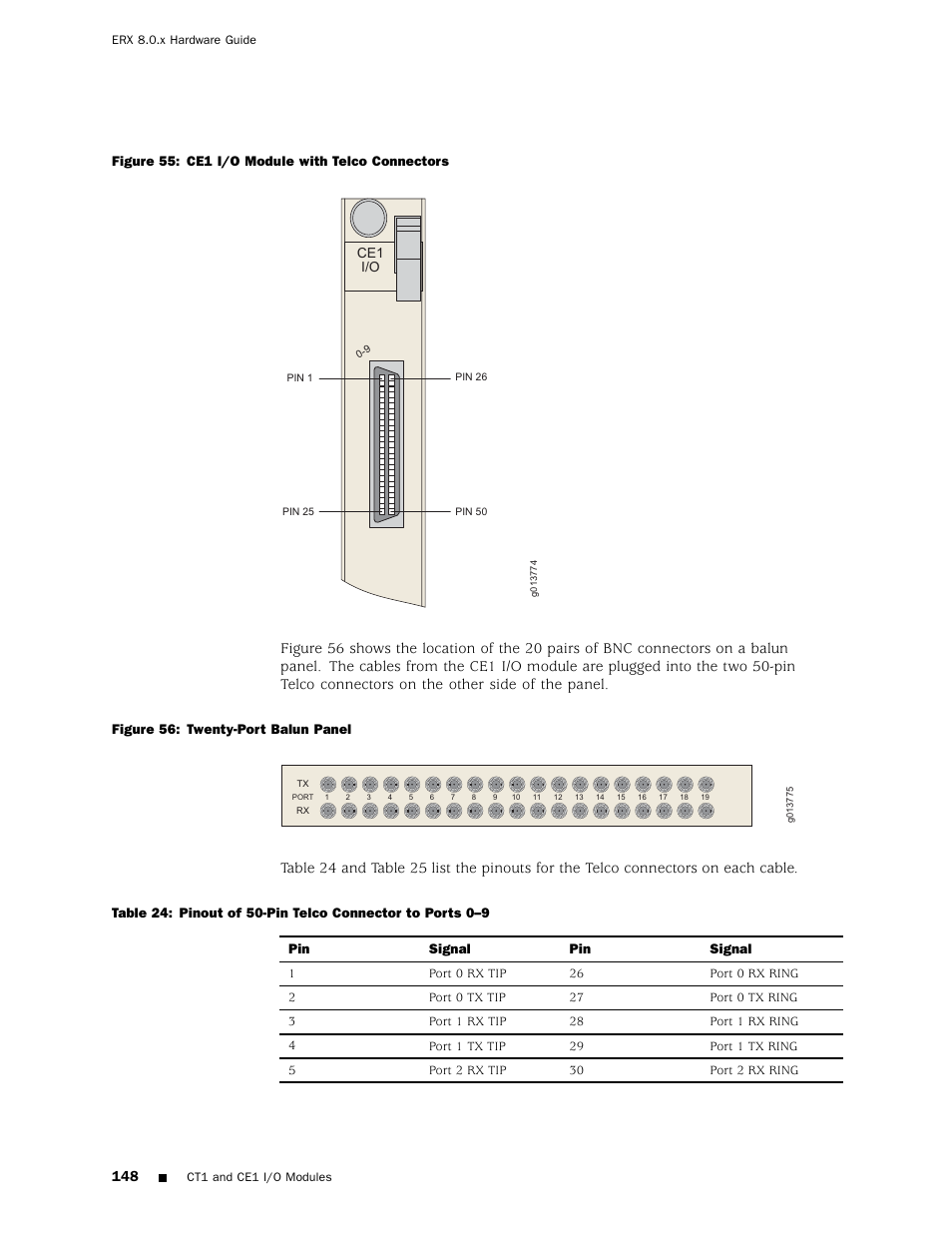 Juniper Networks ERX Hardware 8 User Manual | Page 166 / 183