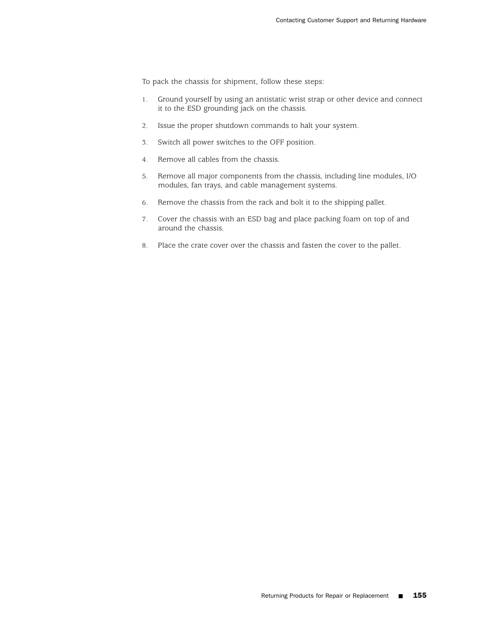 Juniper Networks ERX Hardware 8 User Manual | Page 173 / 183