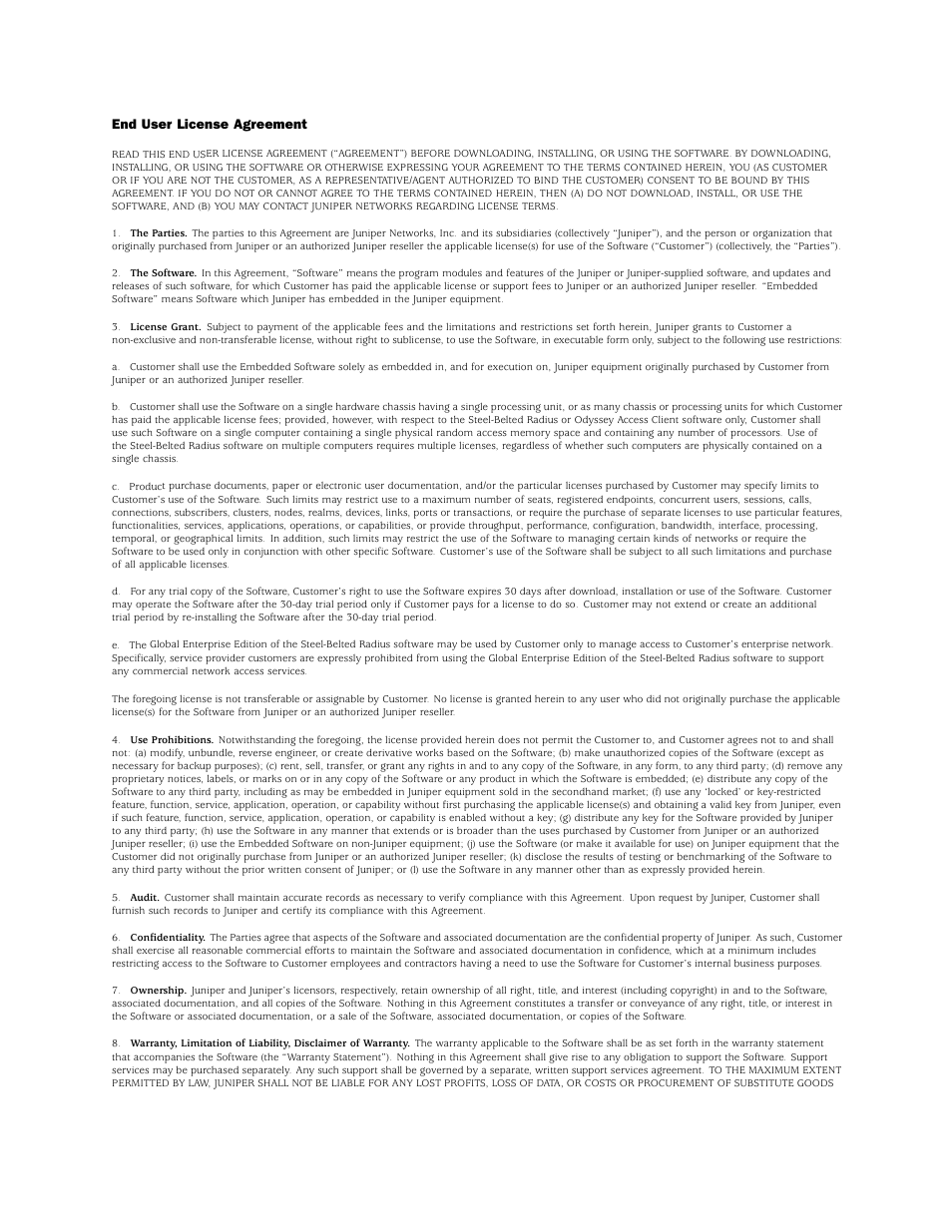 Juniper Networks ERX Hardware 8 User Manual | Page 3 / 183