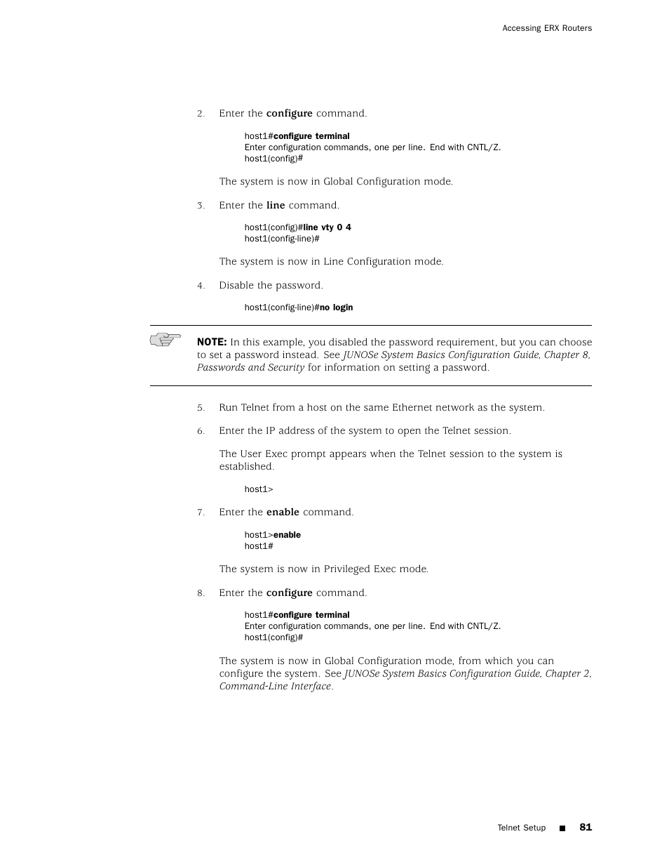 Juniper Networks ERX Hardware 8 User Manual | Page 99 / 183