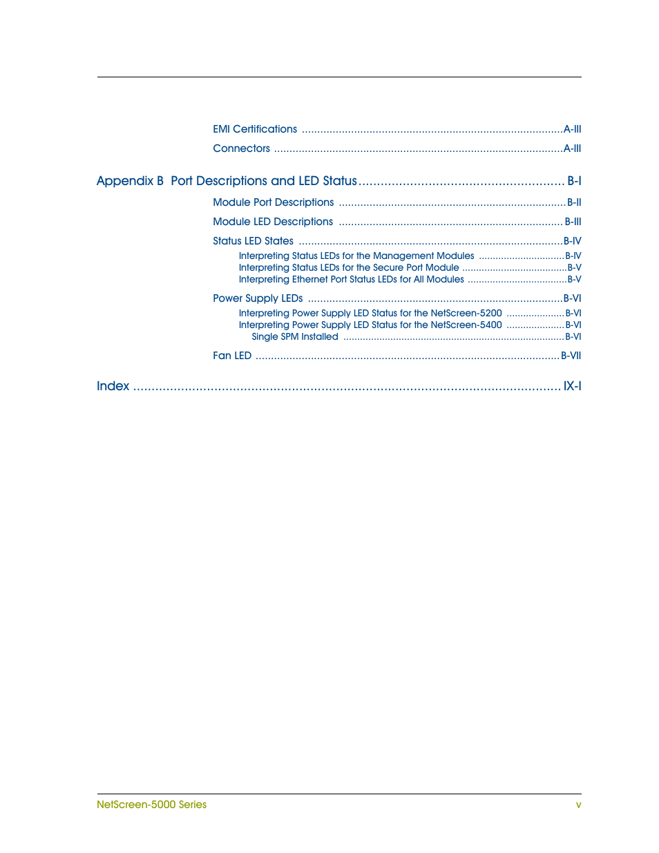 Juniper Networks 5000 User Manual | Page 5 / 66