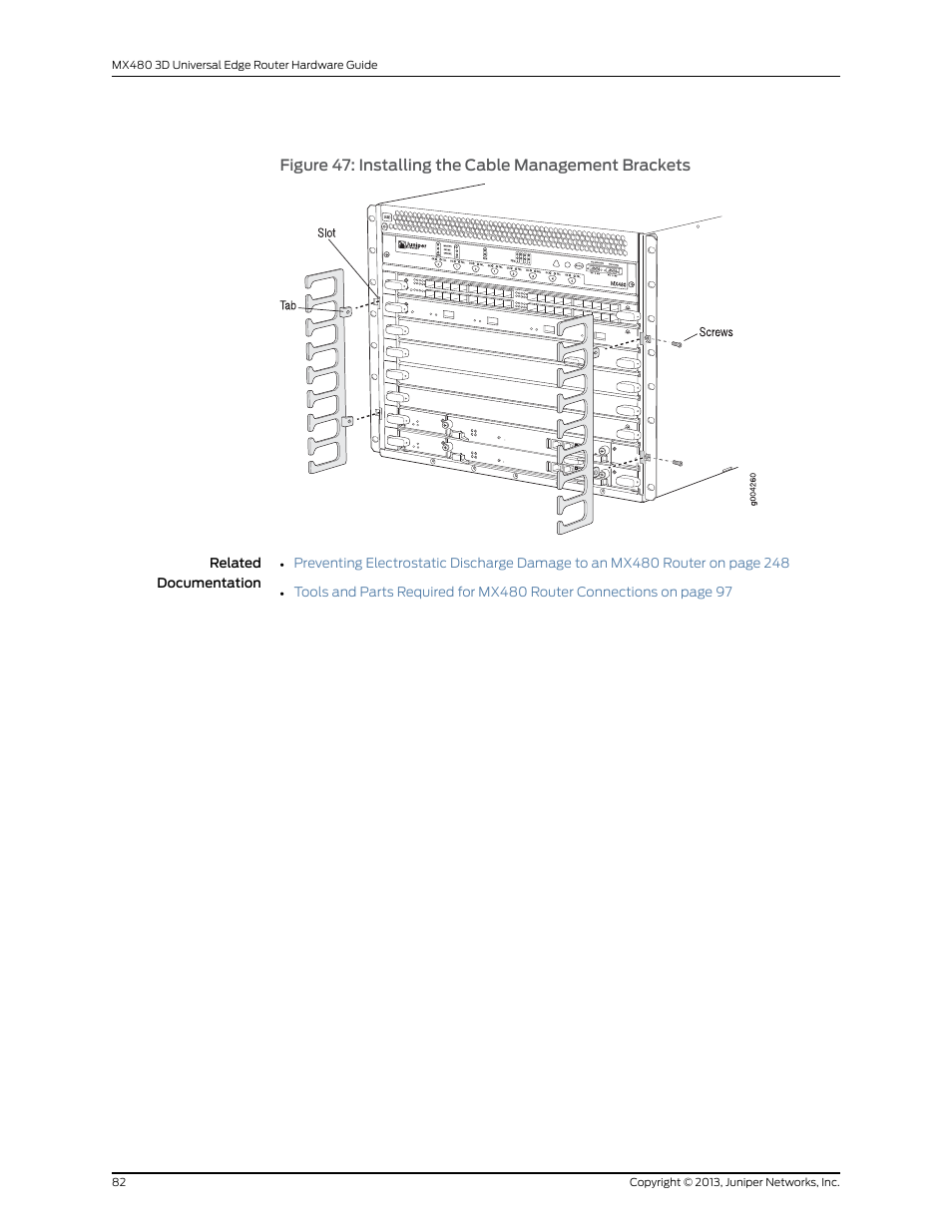 Juniper Networks MX480 User Manual | Page 106 / 366