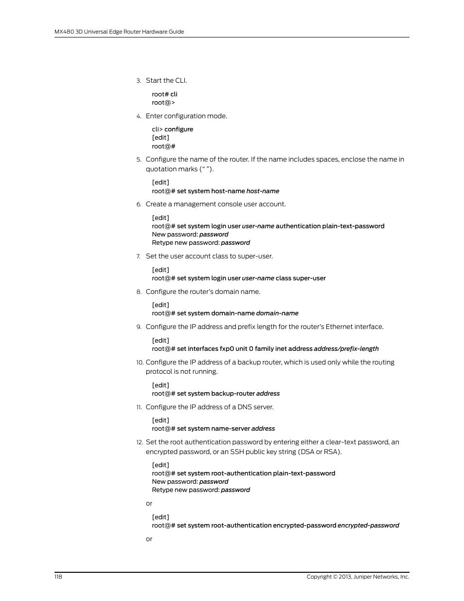 Juniper Networks MX480 User Manual | Page 142 / 366