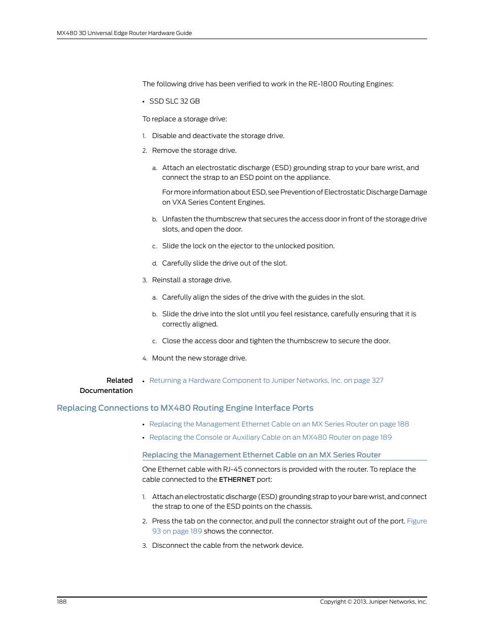 Juniper Networks MX480 User Manual | Page 212 / 366