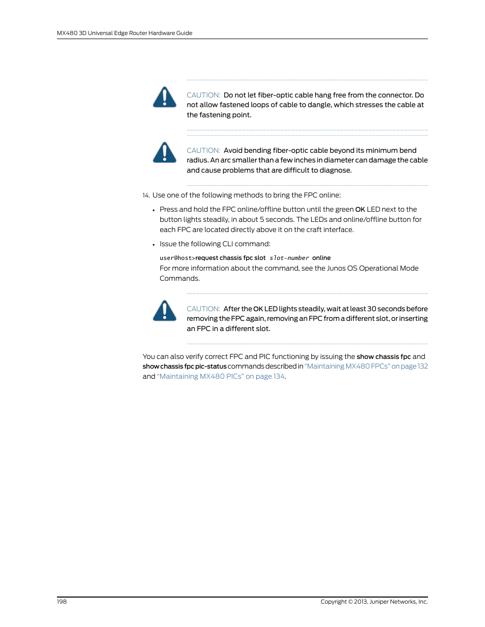 Juniper Networks MX480 User Manual | Page 222 / 366