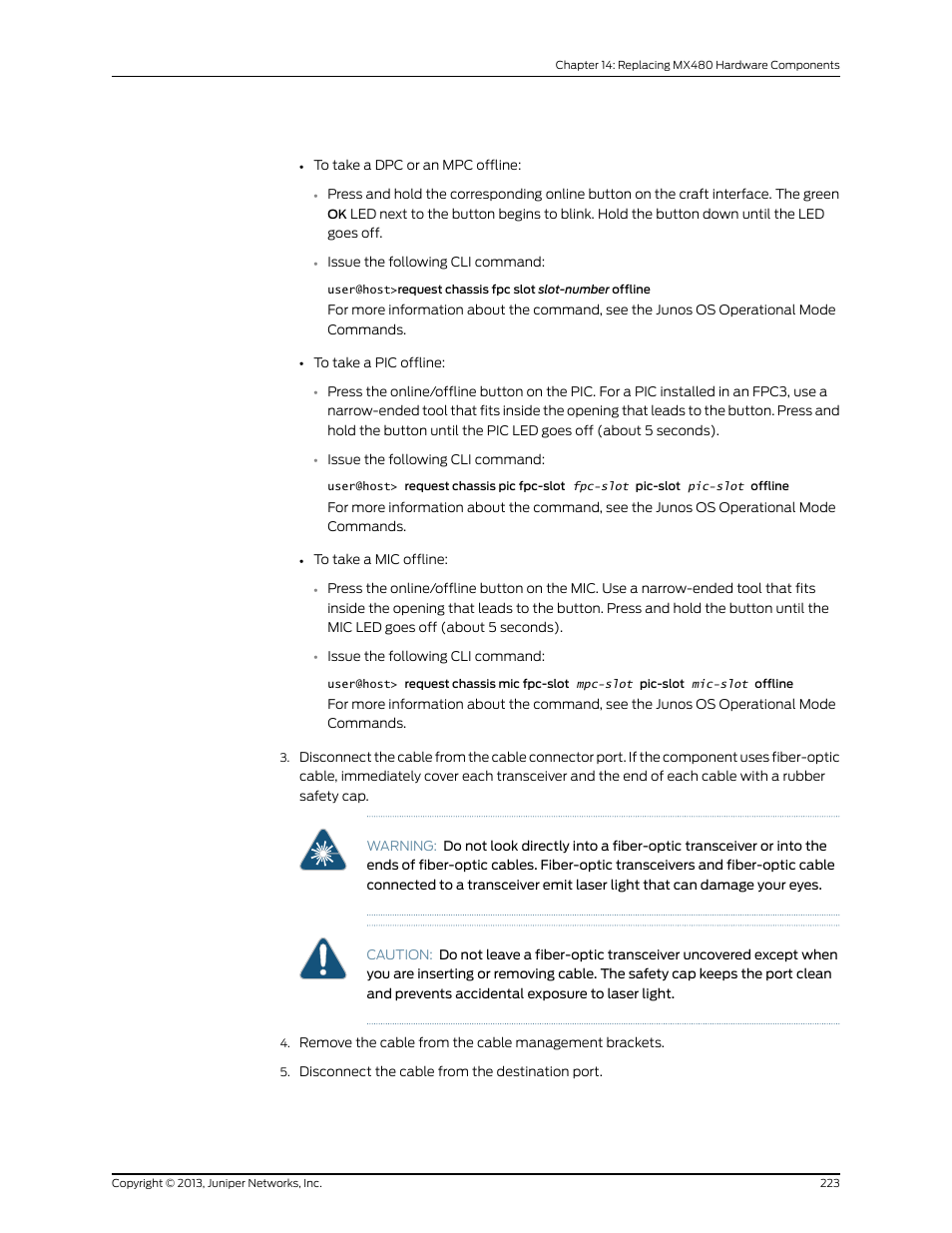 Juniper Networks MX480 User Manual | Page 247 / 366