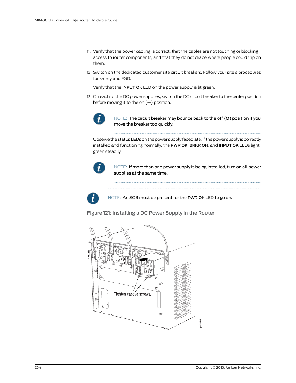 Juniper Networks MX480 User Manual | Page 258 / 366