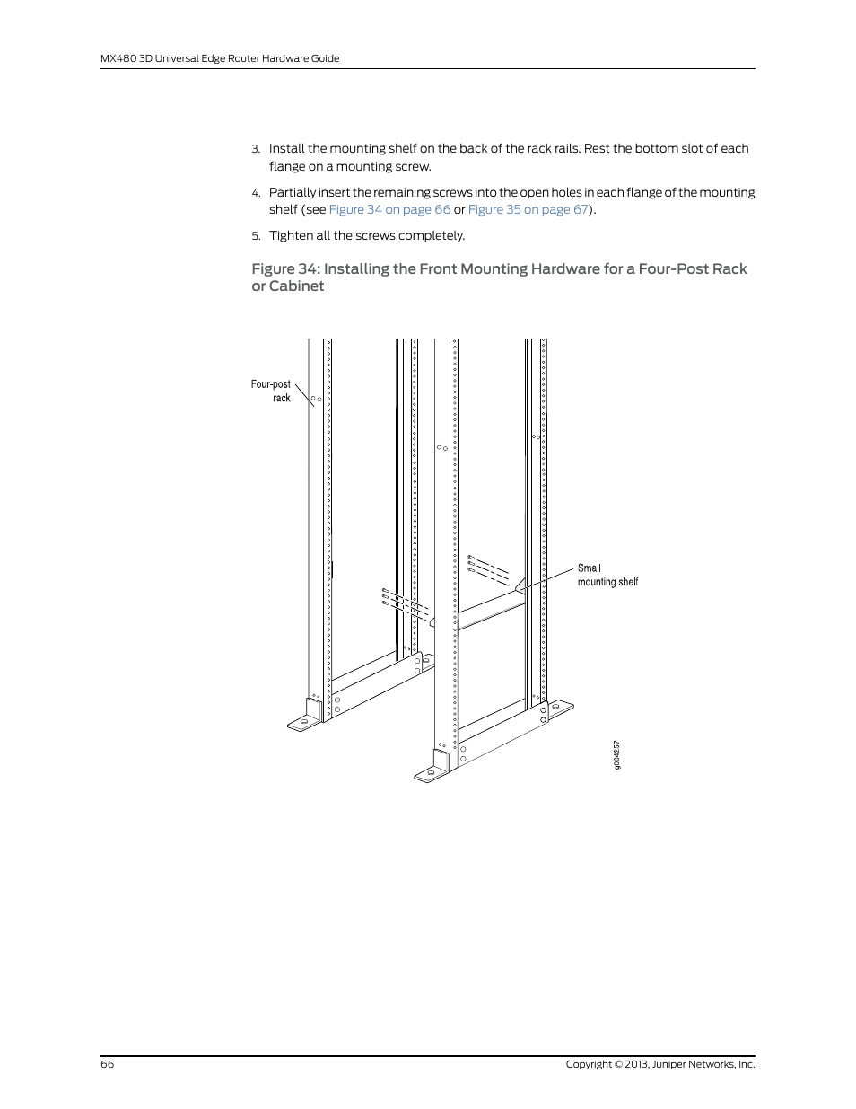 Cabinet | Juniper Networks MX480 User Manual | Page 90 / 366