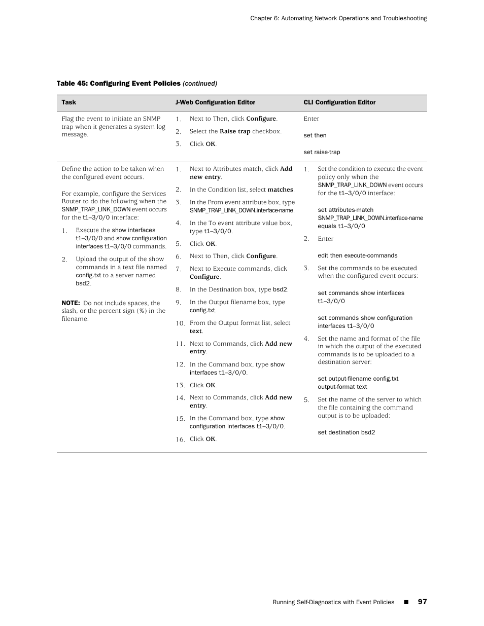 Juniper Networks J-Series User Manual | Page 119 / 332