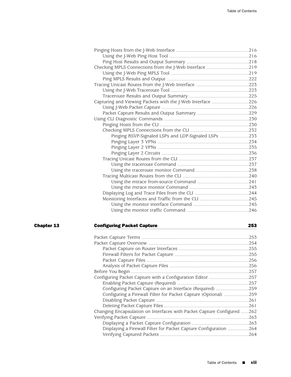 Juniper Networks J-Series User Manual | Page 13 / 332