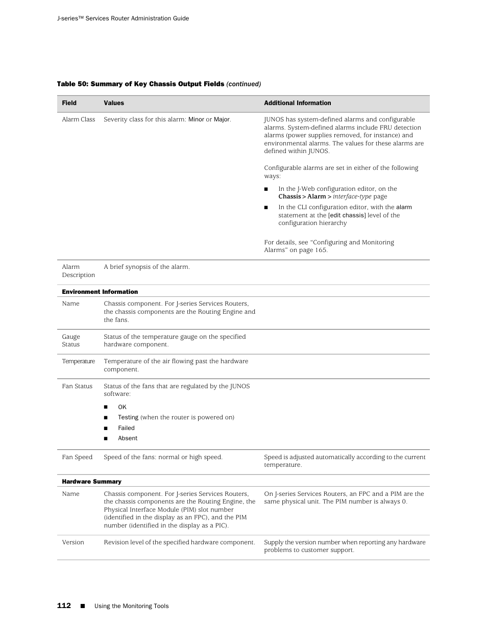 Juniper Networks J-Series User Manual | Page 134 / 332