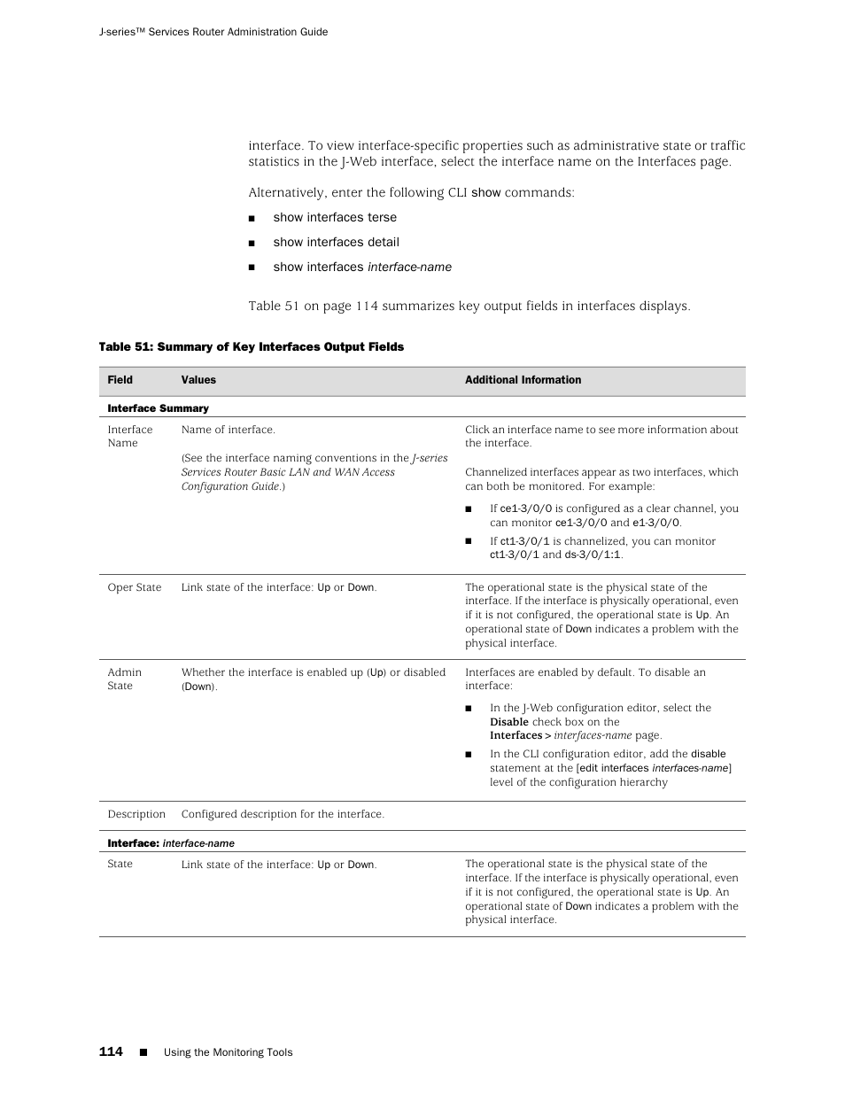 Juniper Networks J-Series User Manual | Page 136 / 332