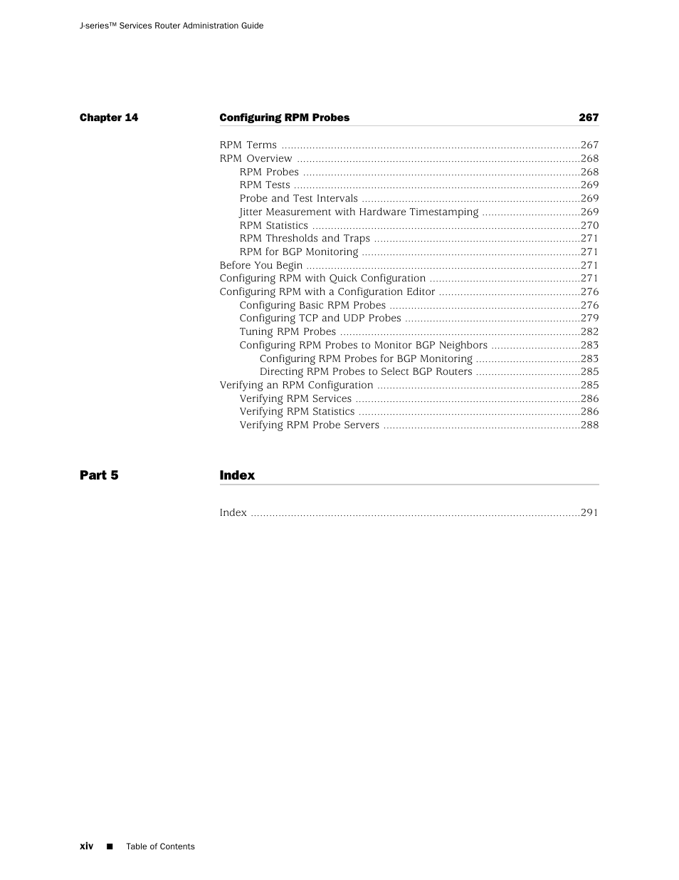 Juniper Networks J-Series User Manual | Page 14 / 332
