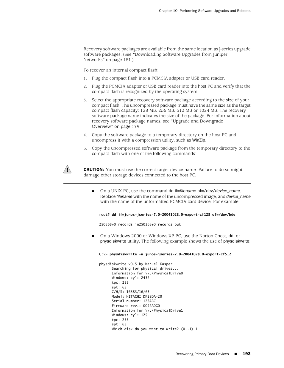 Juniper Networks J-Series User Manual | Page 215 / 332