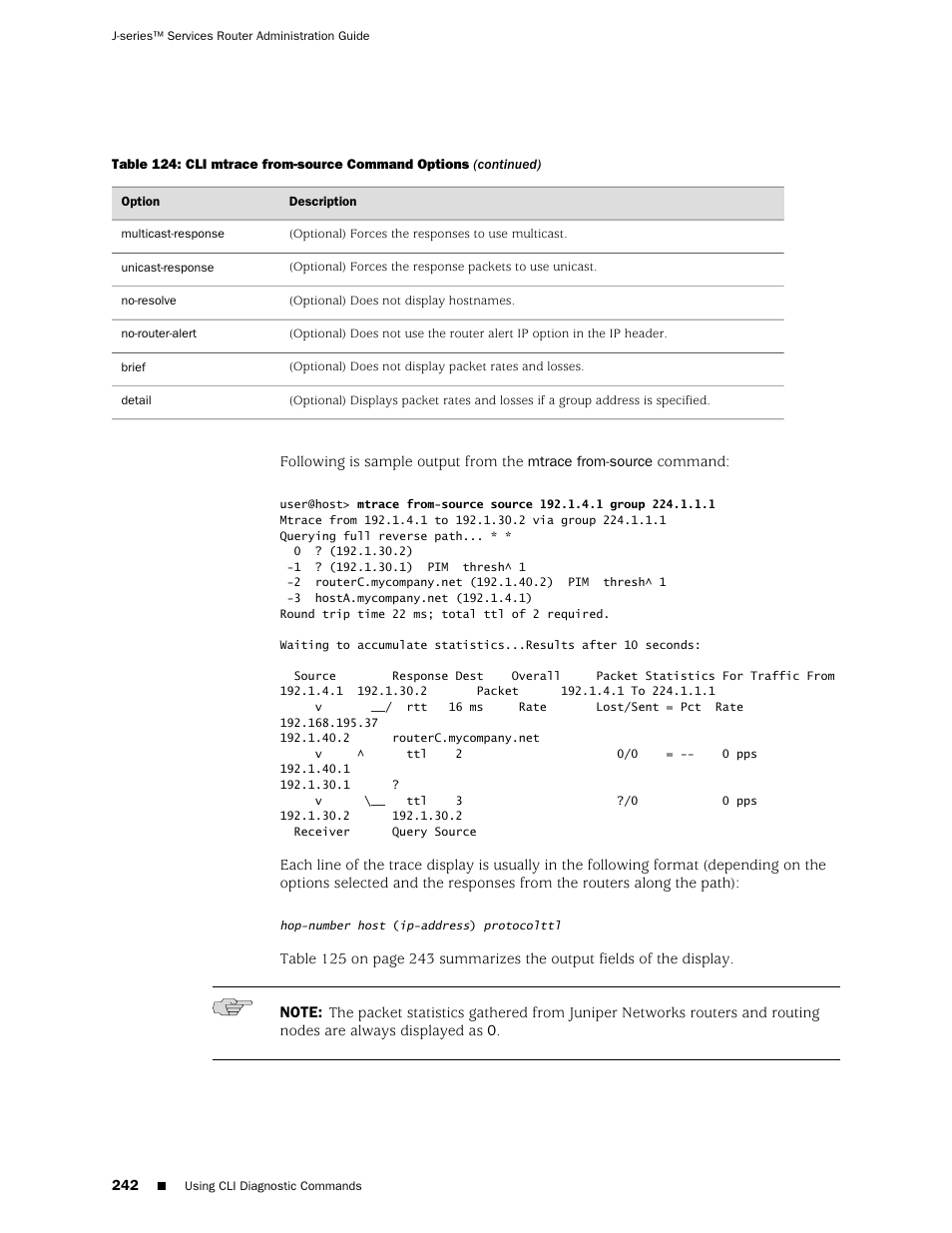 Juniper Networks J-Series User Manual | Page 264 / 332