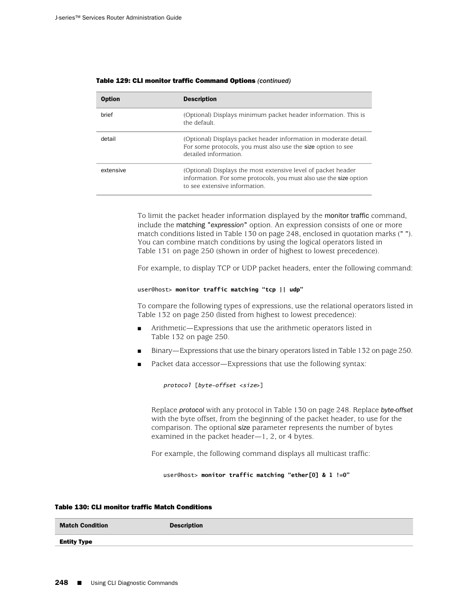 Juniper Networks J-Series User Manual | Page 270 / 332