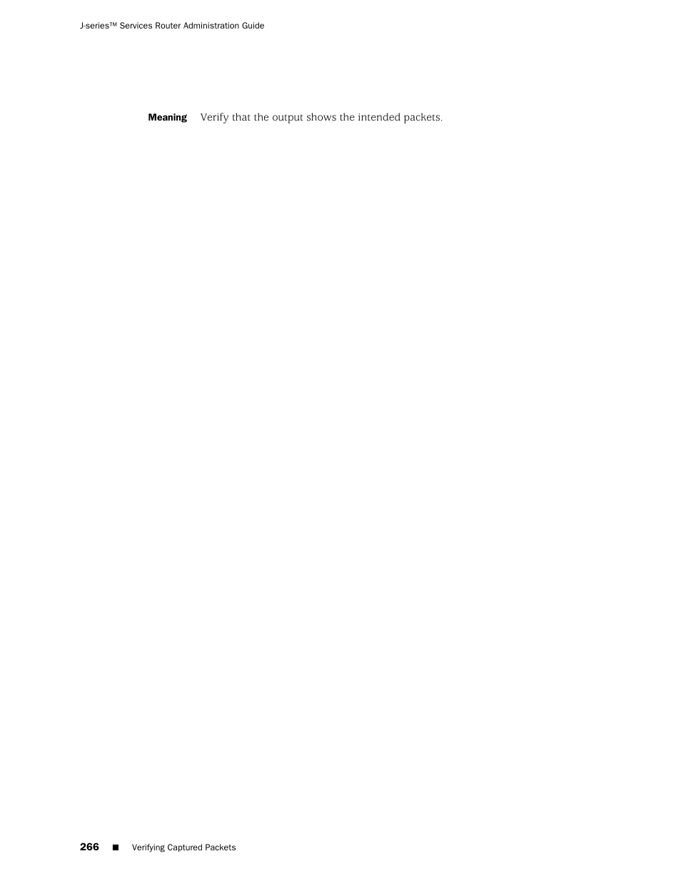 Juniper Networks J-Series User Manual | Page 288 / 332