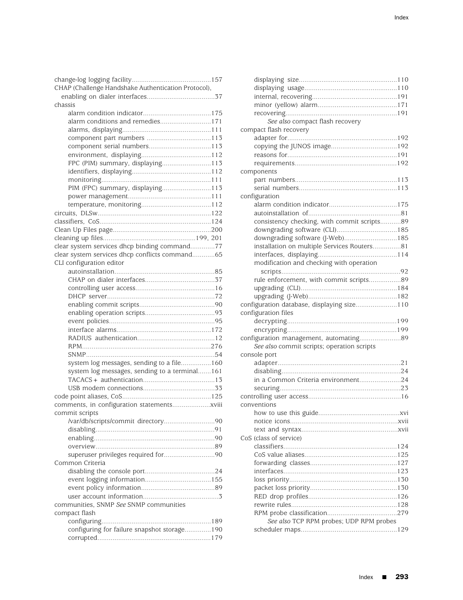 Juniper Networks J-Series User Manual | Page 315 / 332