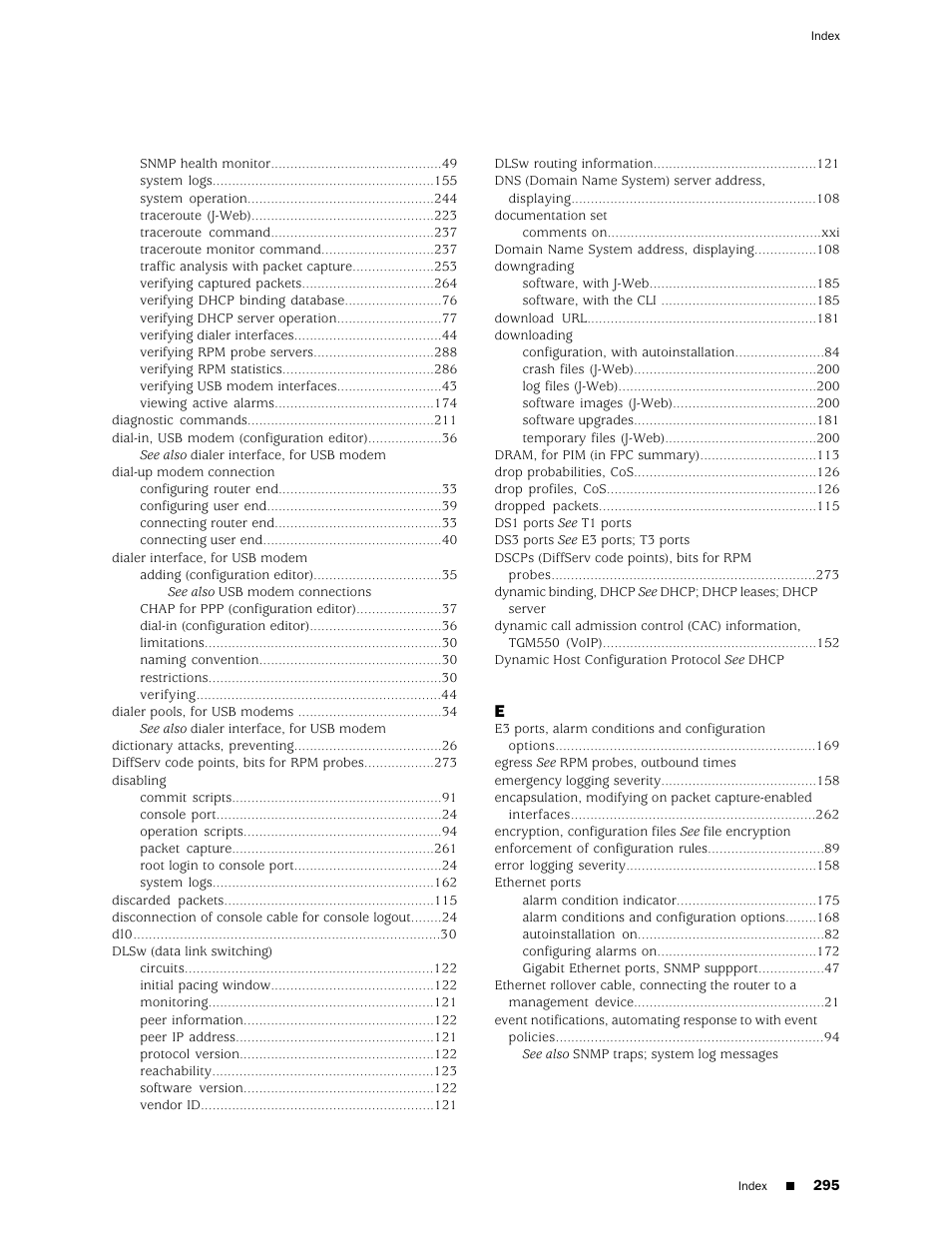 Juniper Networks J-Series User Manual | Page 317 / 332