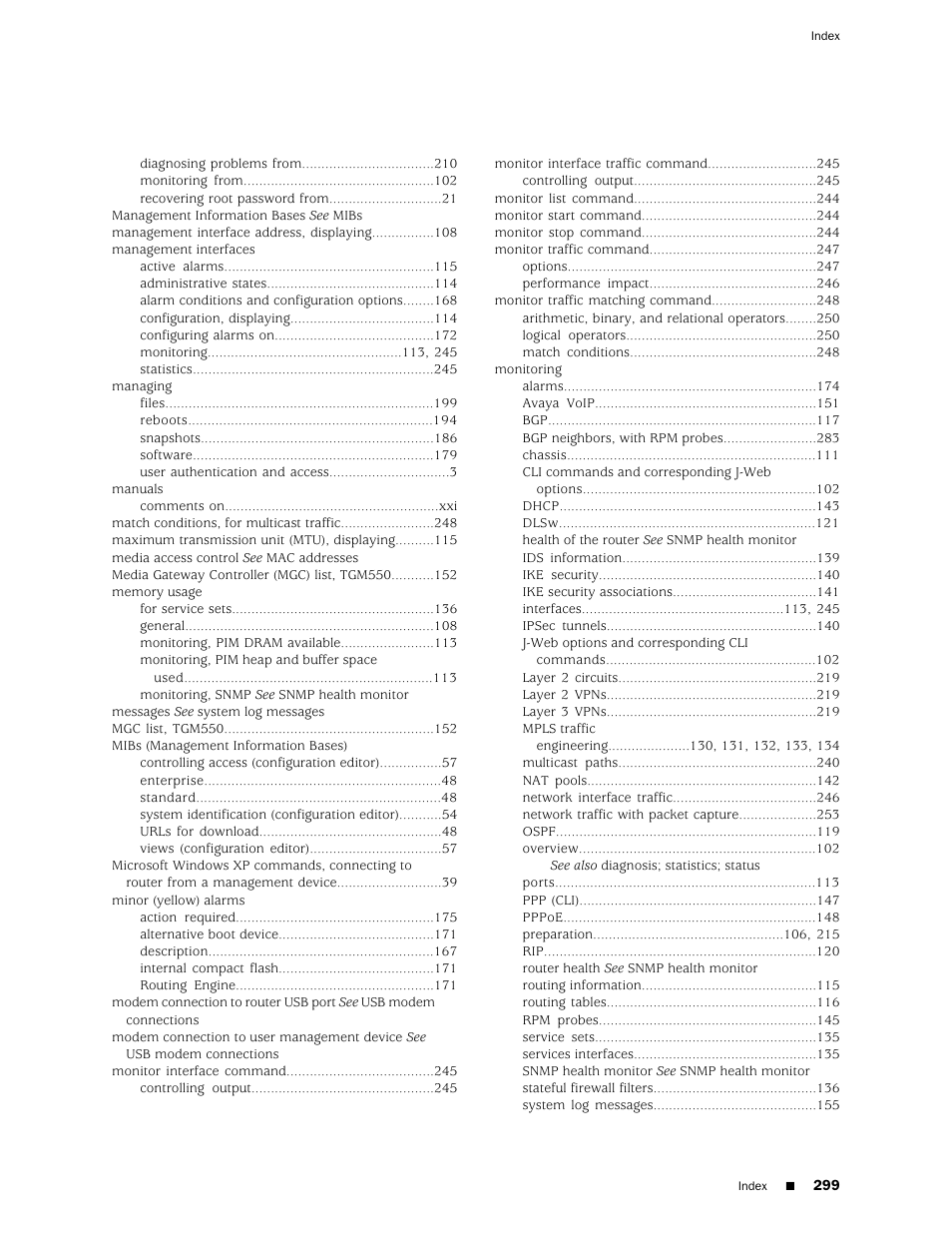 Juniper Networks J-Series User Manual | Page 321 / 332