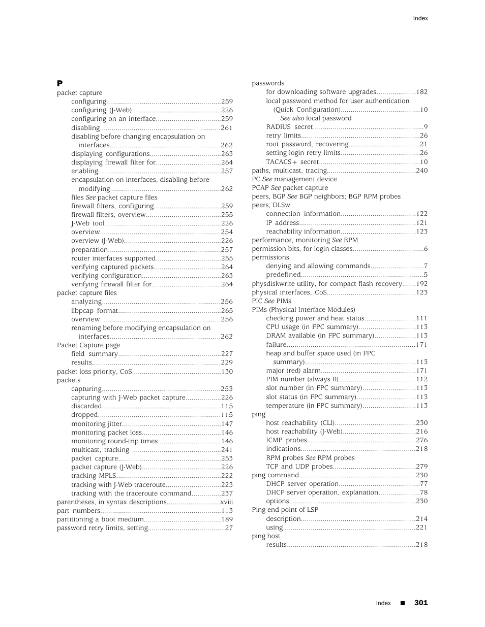 Juniper Networks J-Series User Manual | Page 323 / 332