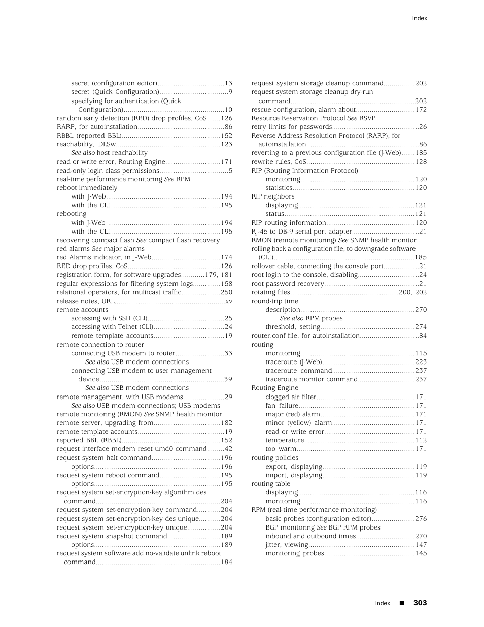 Juniper Networks J-Series User Manual | Page 325 / 332