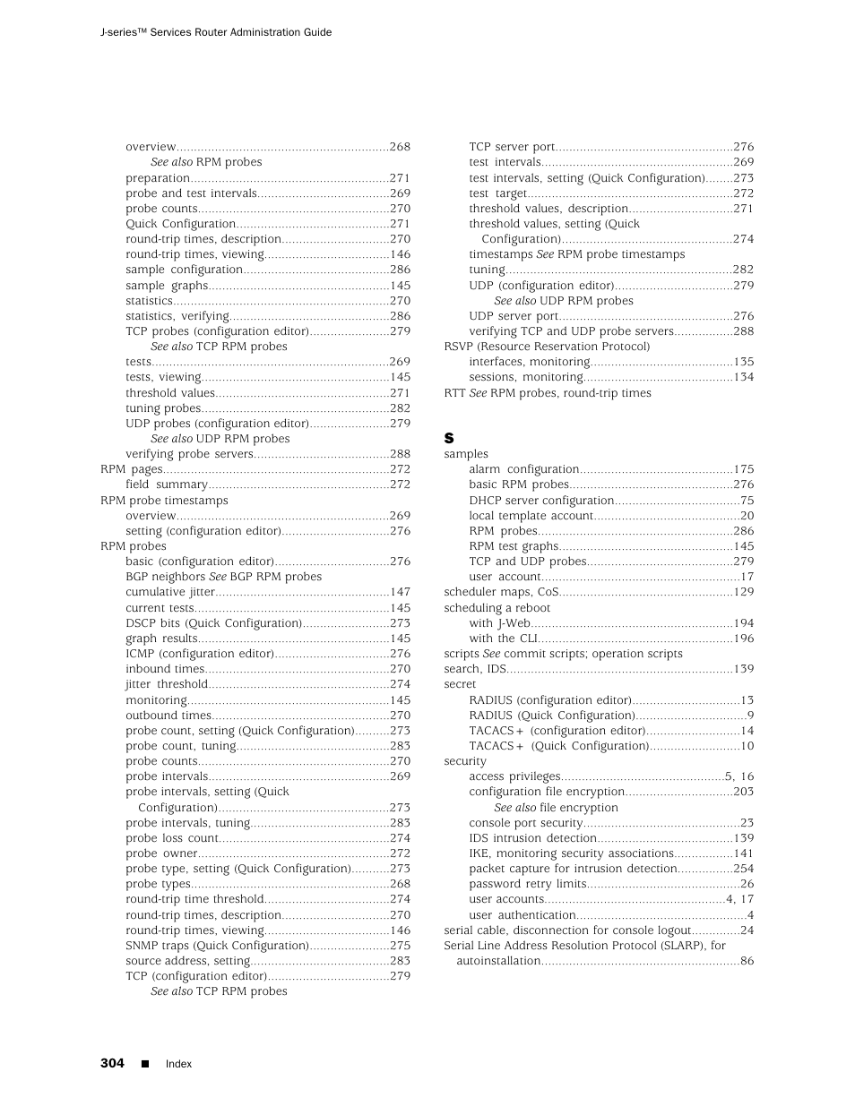 Juniper Networks J-Series User Manual | Page 326 / 332