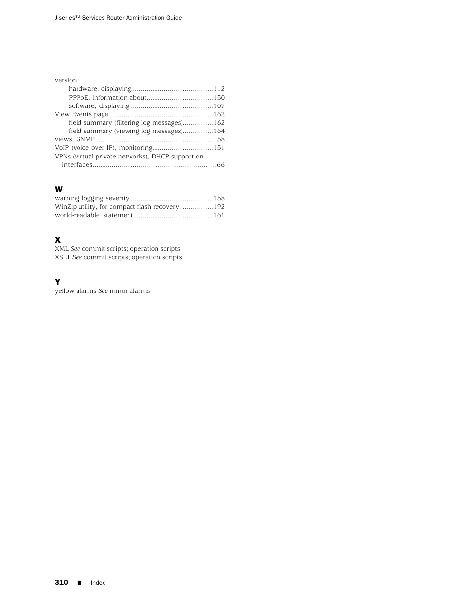 Juniper Networks J-Series User Manual | Page 332 / 332