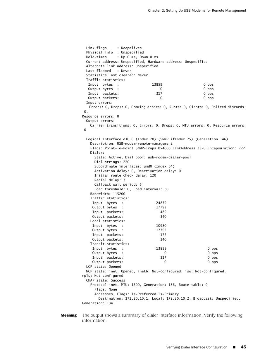 Juniper Networks J-Series User Manual | Page 67 / 332