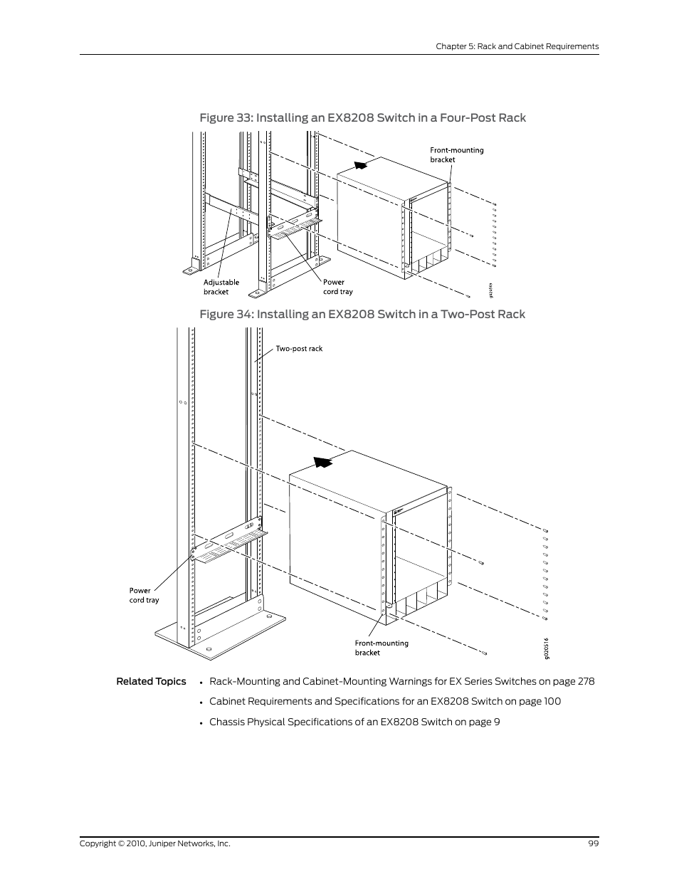 Juniper Networks EX8208 User Manual | Page 125 / 338