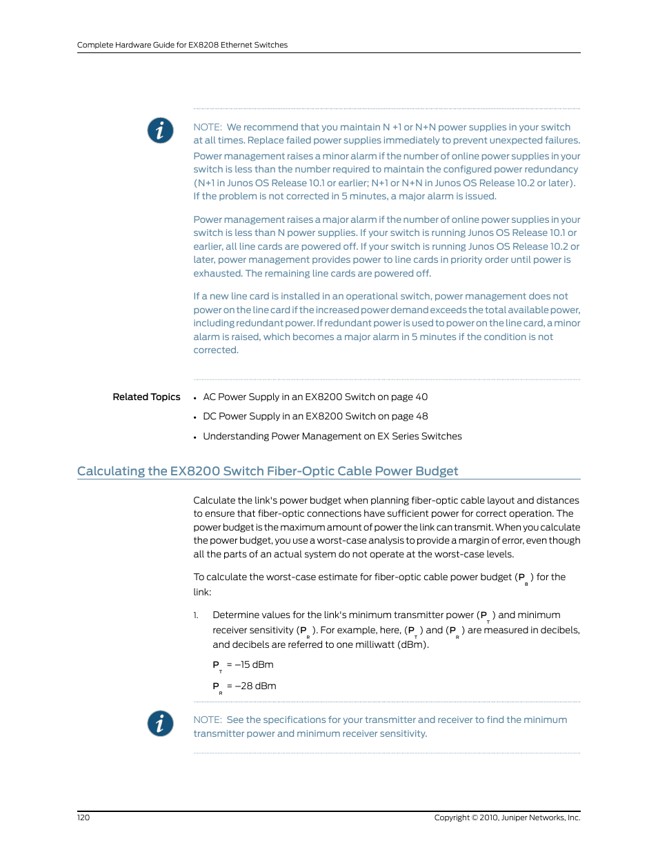 Juniper Networks EX8208 User Manual | Page 146 / 338