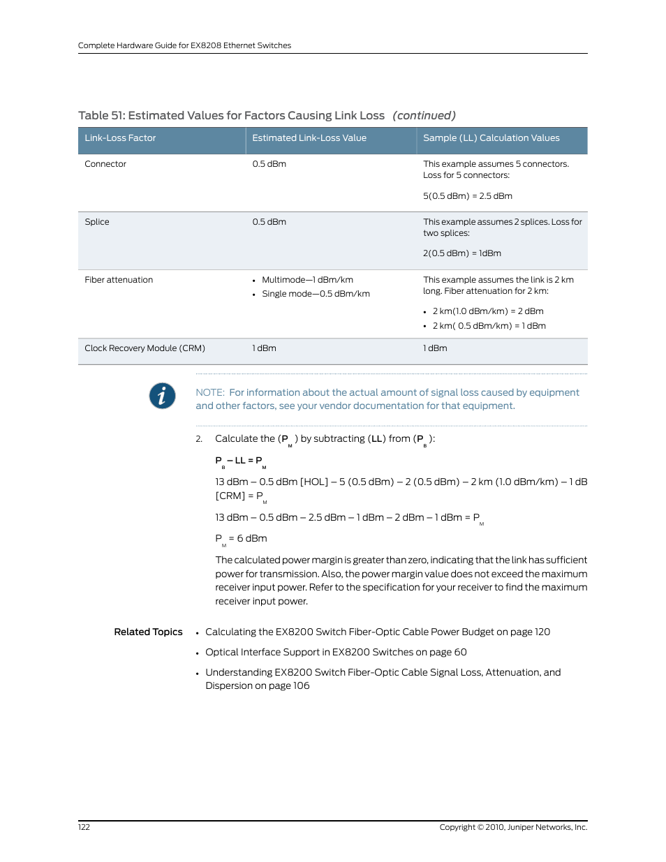 Juniper Networks EX8208 User Manual | Page 148 / 338