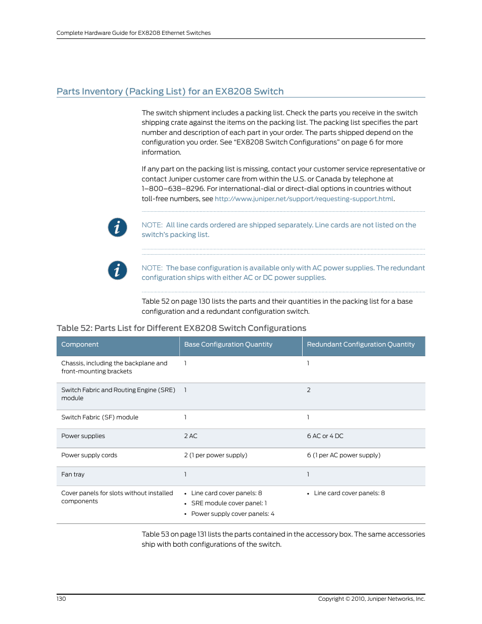 Juniper Networks EX8208 User Manual | Page 156 / 338