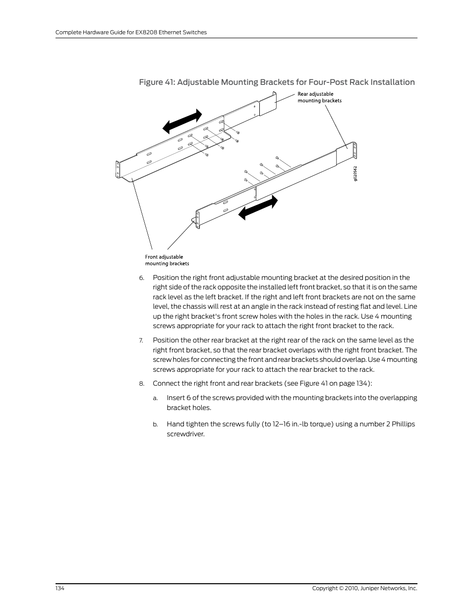 Juniper Networks EX8208 User Manual | Page 160 / 338